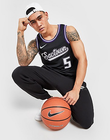 Nike NBA Sacramento Kings Fox #5 Swingman Jersey