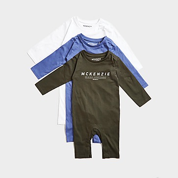 McKenzie Essential 3-Pack Babygrows Infant