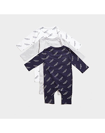 McKenzie Essential All Over Print 3-Pack Babygrows Infant