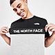 Black The North Face Colour Block Grid T-Shirt