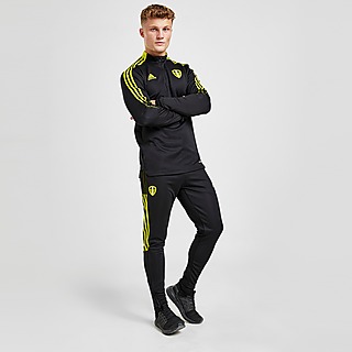 adidas Leeds United FC Elasticated Training Track Pants