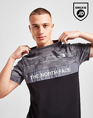 The North Face Colour Block Camo T-Shirt