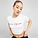 White The North Face Never Stop Exploring Slim Crop T-Shirt
