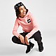 Pink The North Face Fine Box Hoodie Junior