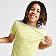 Yellow The North Face Grid T-Shirt Junior