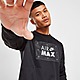 Black/Black/Black Nike Air Max Poly Crew Sweatshirt