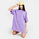 Purple The North Face Dome Logo T-Shirt Dress