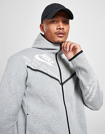 Nike Tech Fleece Graphic Full Zip Hoodie
