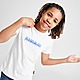 White Napapijri Box Logo Short Sleeve T-Shirt Junior