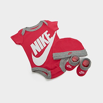 Nike 3 Piece Futura Logo Babygrow Set Infant