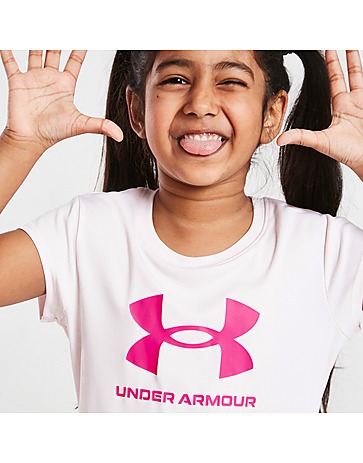 Under Armour Girls' Tech T-Shirt/Cycle Shorts Set Children