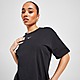 Black/White Nike Sportswear Essential Oversized T-Shirt Women's