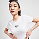 White Nike Air Slim Crop T-Shirt