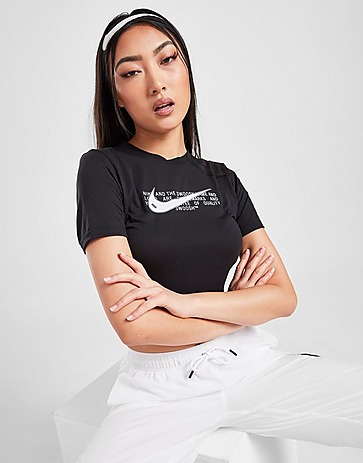 Nike Swoosh Slim Crop T-Shirt