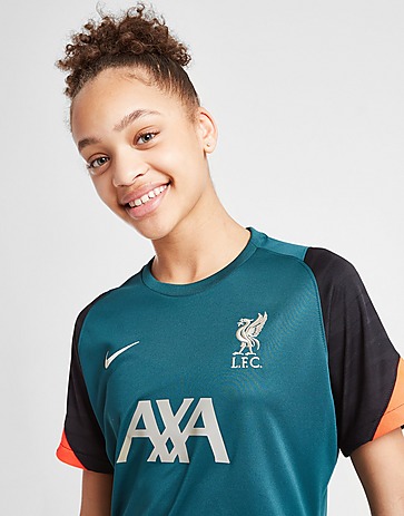 Nike Girls' Liverpool FC Strike Short Sleeve Top Junior