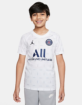 Jordan Paris Saint Germain Fourth Pre Match Shirt Junior