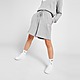 Grey/Grey/White Nike Sportswear Essential Fleece High-Rise Shorts Women