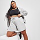 Grey Nike Trend Fleece Plus Size High Waisted Shorts