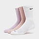 Multi Nike 3-Pack Crew Everyday Plus Socks