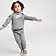 Grey Nike Girls' Overhead Hoodie/Joggers Tracksuit Infant