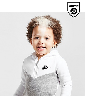 Nike Colour Block 1/4 Zip Hoodie Tracksuit Infant