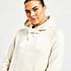 White Under Armour Rival Overhead Hoodie