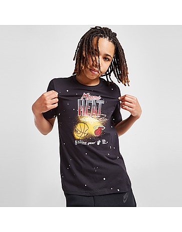Nike NBA Miami Heat Spellout T-Shirt Junior