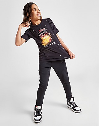 Nike NBA Miami Heat Spellout T-Shirt Junior