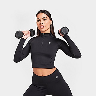 Gym King Gym King Women’s Core Crop 1/4 Zip Top from JD Outlet 