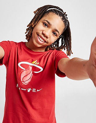 Nike NBA Miami Heat Logo T-Shirt Junior