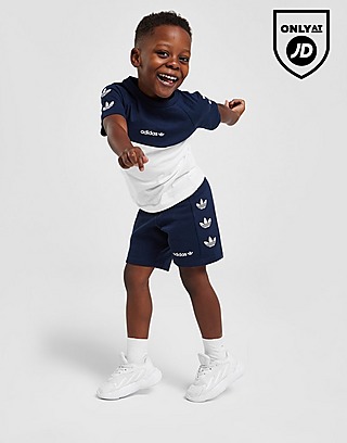 adidas Originals Repeat Trefoil T-Shirt/Shorts Set Infant
