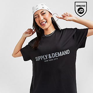 Supply & Demand Logo Boyfriend T-Shirt