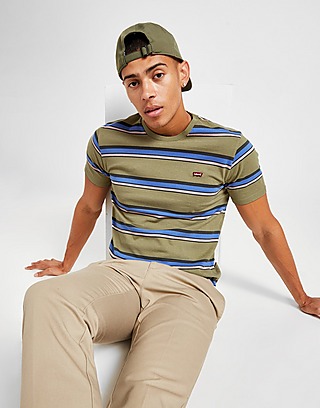 Levis Multi Stripe Housemark T-Shirt