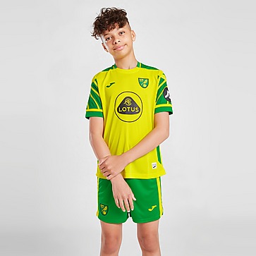 Joma Norwich City FC 2021/22 Home Shorts Junior