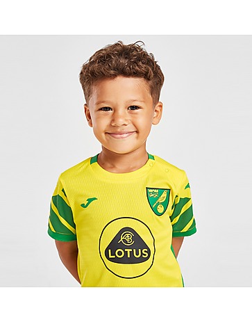 Joma Norwich City FC 2021/22 Home Kit Infant
