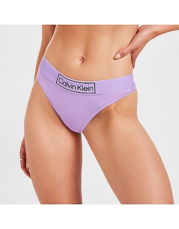Calvin Klein Underwear Box Logo Thong