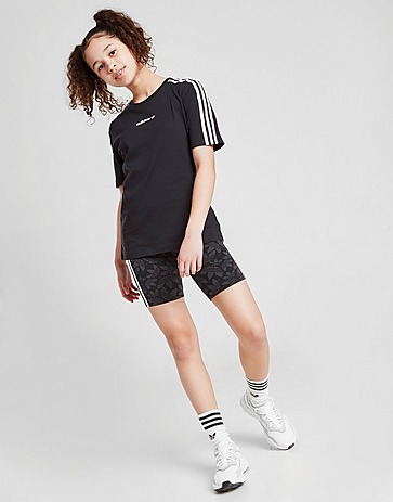 adidas Originals Girls' 3-Stripes Trefoil T-Shirt Junior