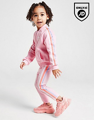 adidas Originals Girls' Tristripe Tracksuit Infant