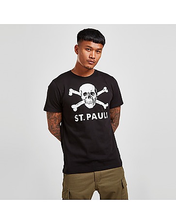 Official Team St. Pauli Skull T-Shirt