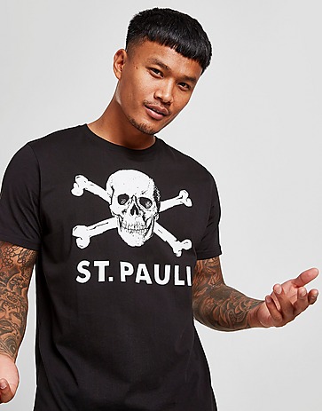 Official Team St. Pauli Skull T-Shirt