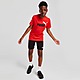 Red/Black Puma T-Shirt/Shorts Set Junior