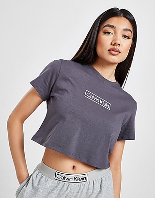 Calvin Klein Box Logo Crop T-Shirt