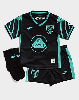 Joma Norwich City FC 2021/22 Away Kit Infant