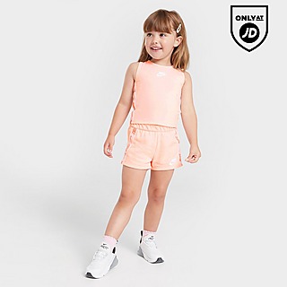 Nike Girls' Tape Vest & Shorts Set Infant
