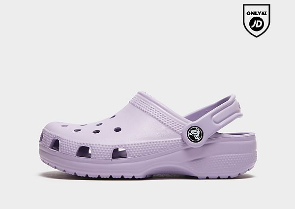 crocs classic clog kinderen, purple