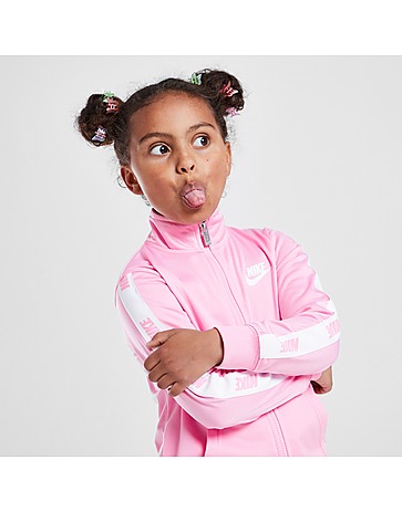 Nike Girls' Tape Full Zip Tracksuit Children