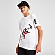 White Jordan Stretch Logo T-Shirt Junior