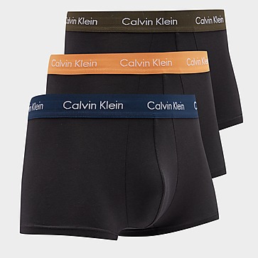 Calvin Klein Underwear 3 Pack Low Rise Trunks