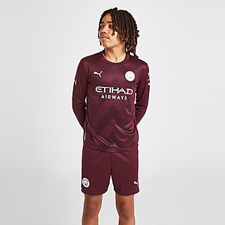 Manchester City FC Unisex Kinder Shorts MCFC Shorts Replica Jr 