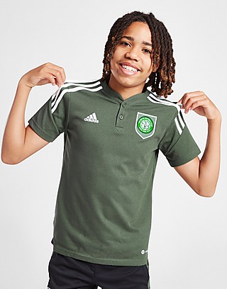 adidas Celtic FC Training Polo Shirt Junior PRE ORDER